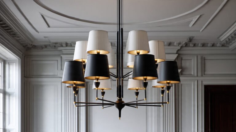 A Statement Light Fixture