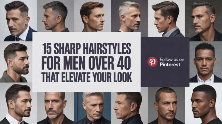 Hairstyles for Men Over 40