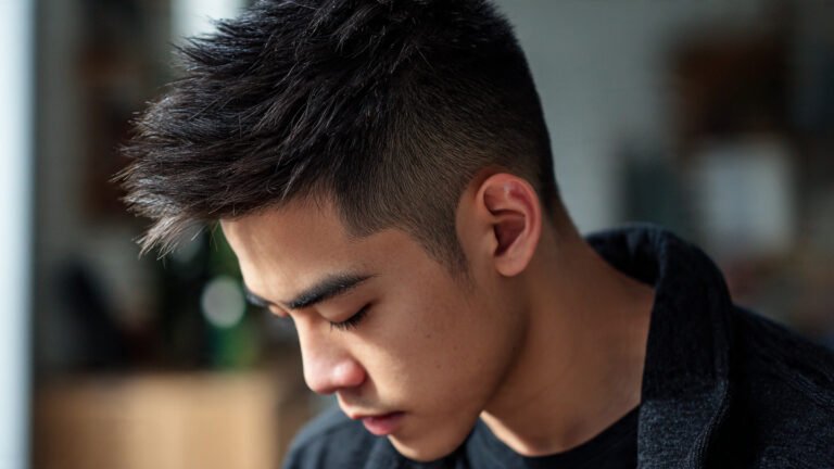 Asian Textured Undercut