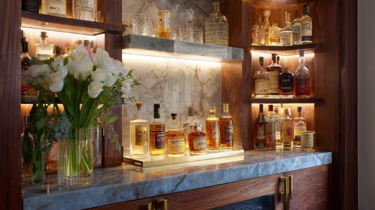 Built-In Bar Nook