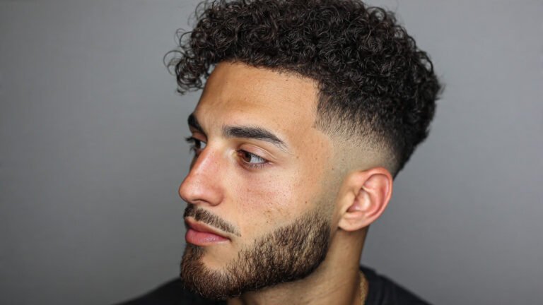 Buzz Cut Fade Mens With Curly Hair