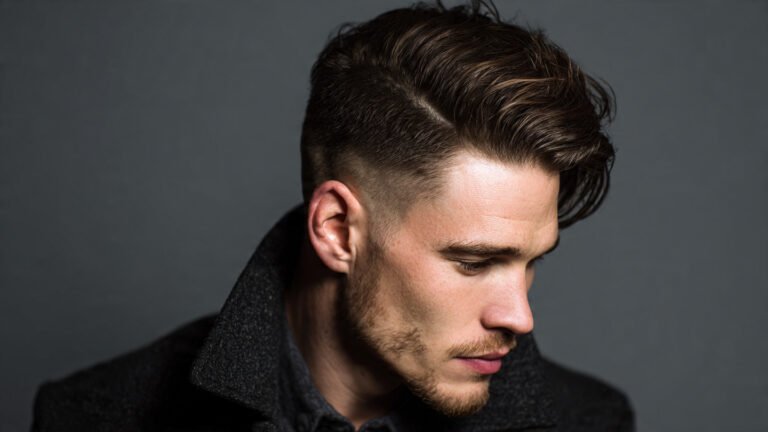 Classic Men’s Haircut Undercut