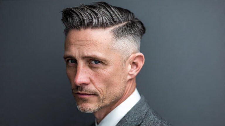 Classic Side Part with Taper