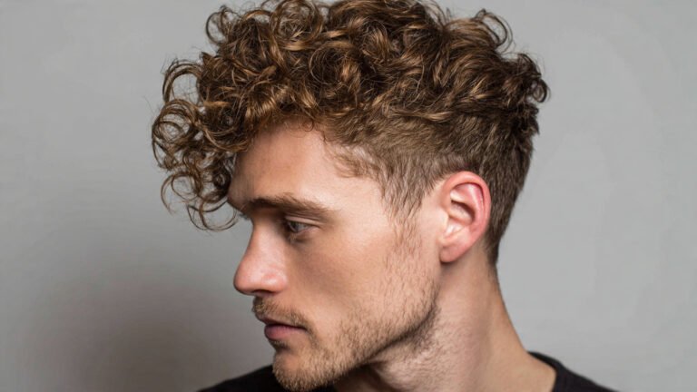 Curly Side Part Definition