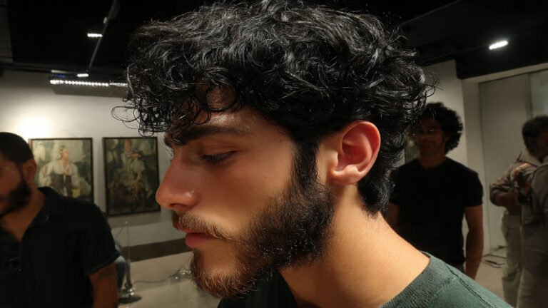 Curly Undercut With Volume