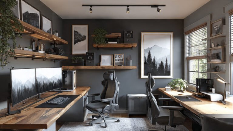 High-Contrast Smart Office
