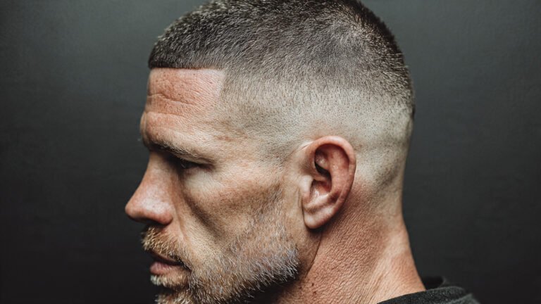 High Fade Buzz Cut