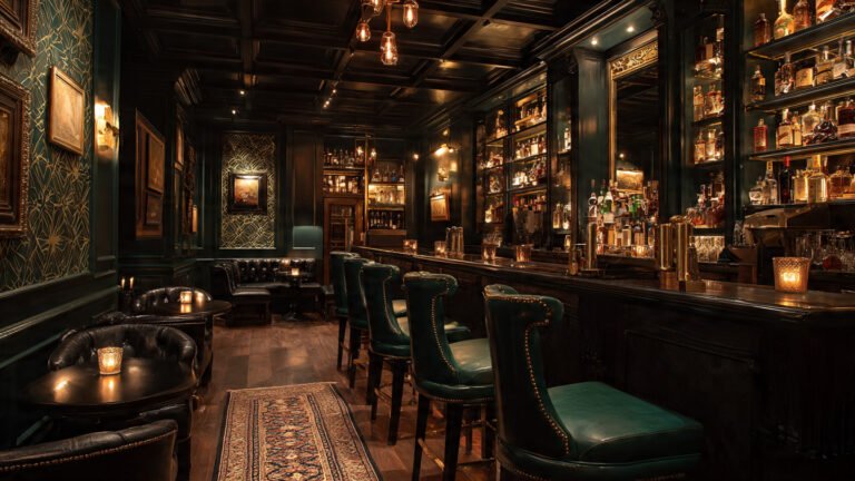 Speakeasy-Inspired Bar
