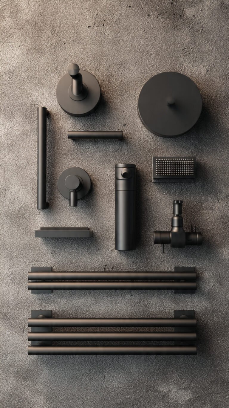 Matte Black Fixtures