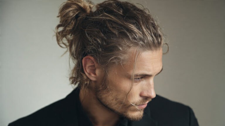 Long Undercut With Man Bun