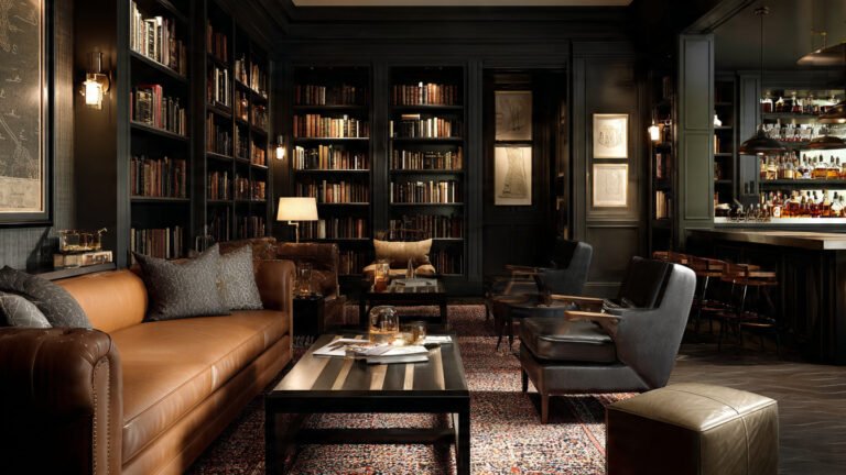 Moody Library + Whiskey Room