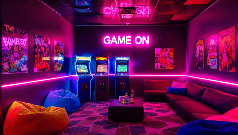 Retro Game Room