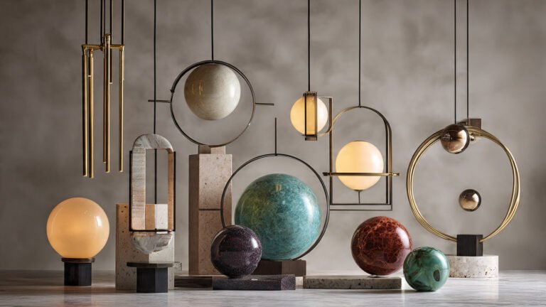 Sculptural Lighting Fixtures