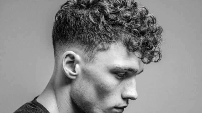 Short Curly Caesar Cut