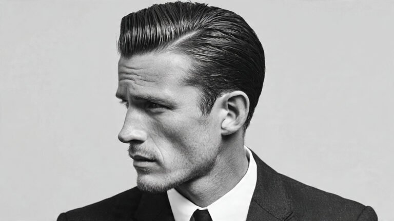 Slick Back Side Part