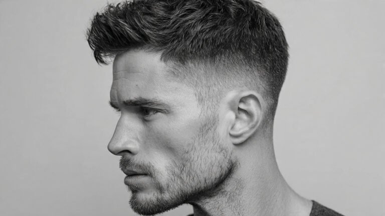 Textured Mid Fade Sidepart