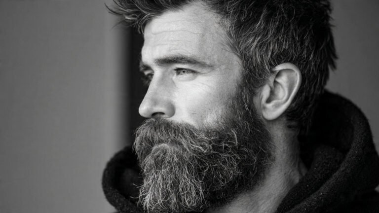 The Medium-Length Natural Beard