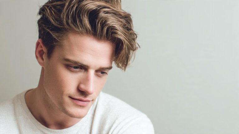 Voluminous Side Part