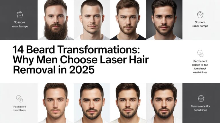 Why Men Are Lasering Their Beards Off in 2026: 14 Grooming Transformations