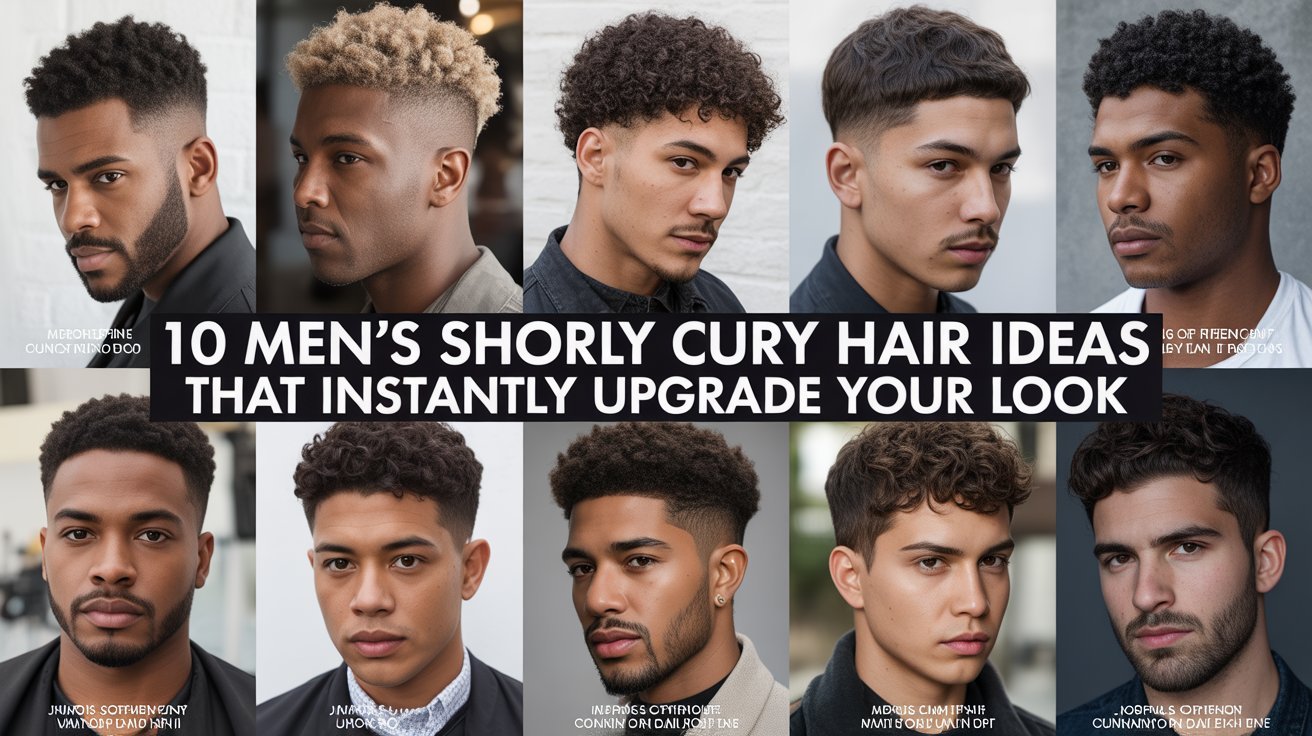 Men’s Short Curly Hair Ideas