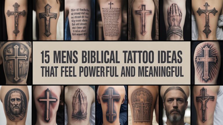 Mens Biblical Tattoo Ideas