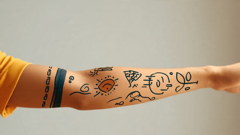 Abstract Modern Art Sleeve