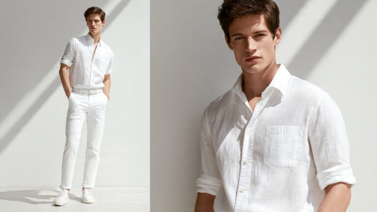 All-White Clean Outfit