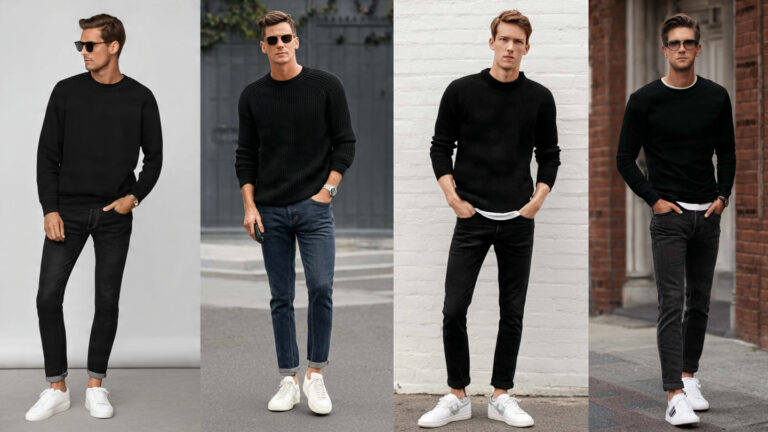Black Jeans Outfit Ideas for Men