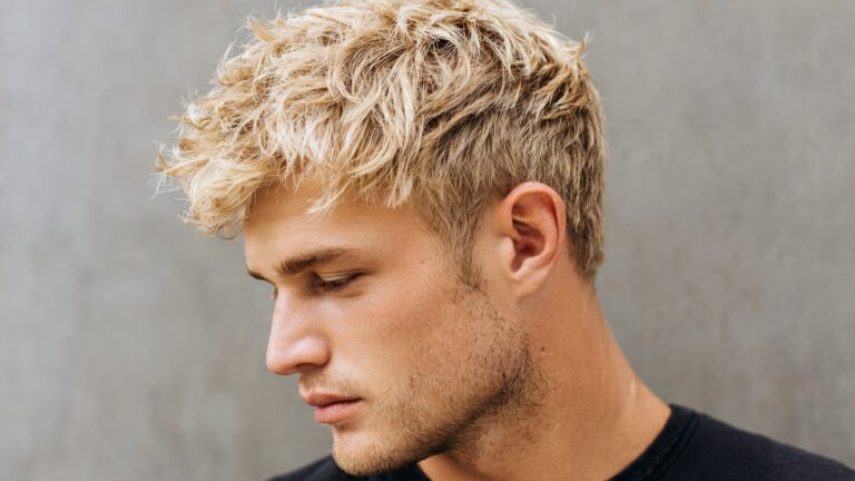 Blonde Textured Crop