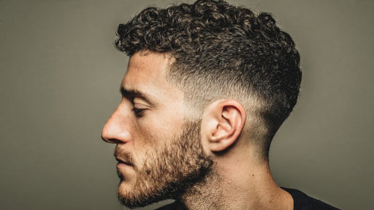 Buzz Cut With Burst Fade