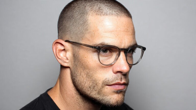 Buzz Cut With Clean Line-Up