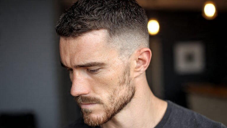 Buzz Cut With High Taper Fade and Texture