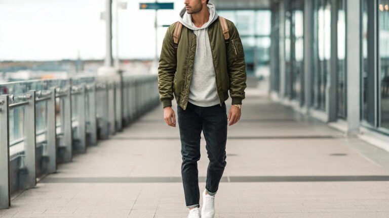 Casual Holiday Travel Outfit