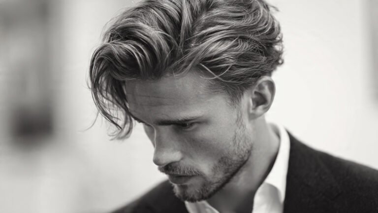 Classic Medium Flow With Low Taper Fade