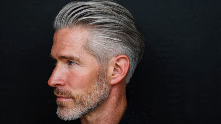 Classic Salt and Pepper Slick Back