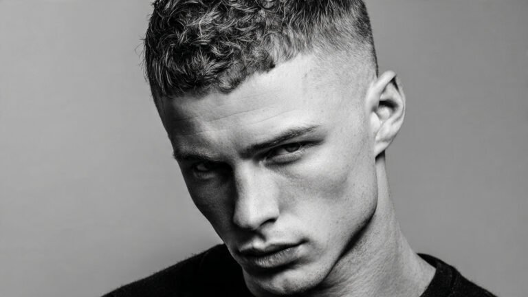 Cool Crew Cut With Texture