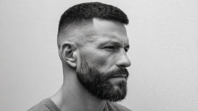 Crew Cut With Beard