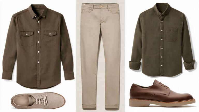 Earth Tone Smart Casual Outfit