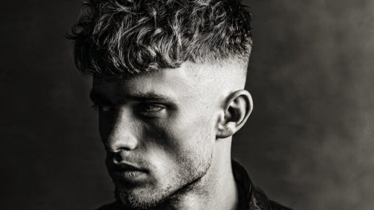Edgar Inspired Long Top Fade