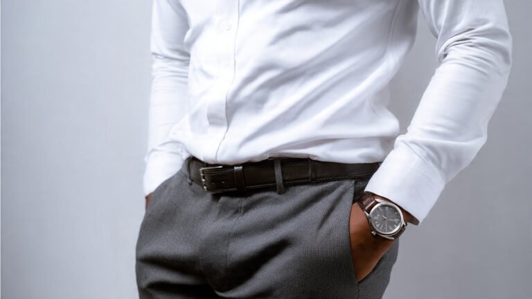 Executive Shirt With Slim Trousers
