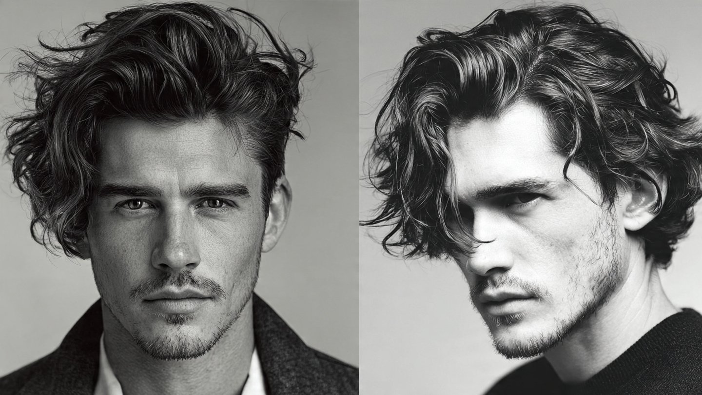 Mens Wavy Hairstyles