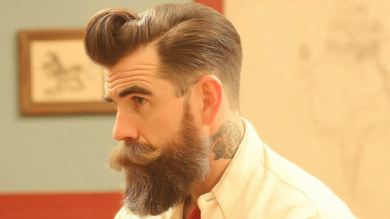 Flow With Low Fade and Beard