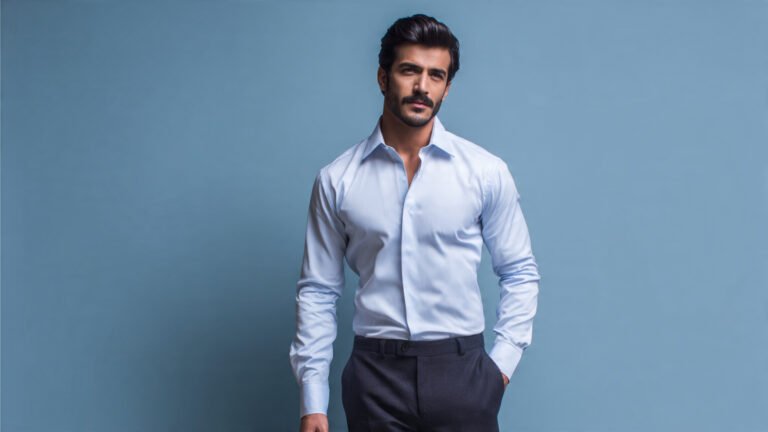 Formal Shirt and Pant Combination With Contrast