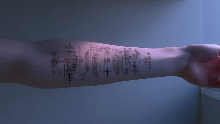 Framed Bible Verse Tattoo