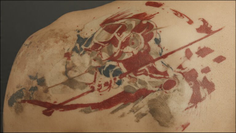 Gods Warrior Tattoo