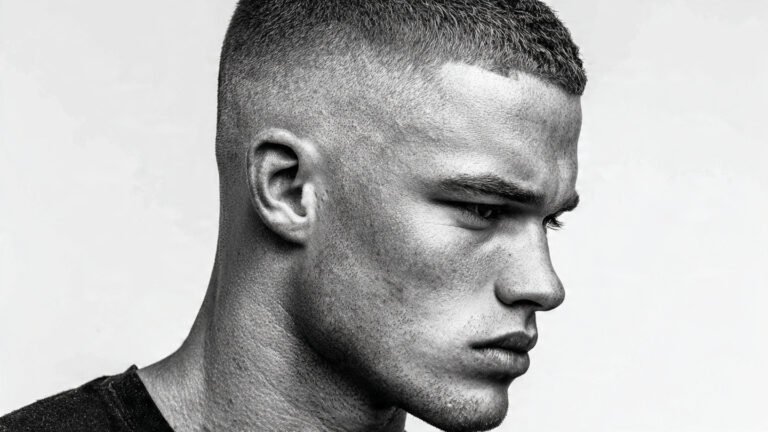 High Fade Buzz Cut