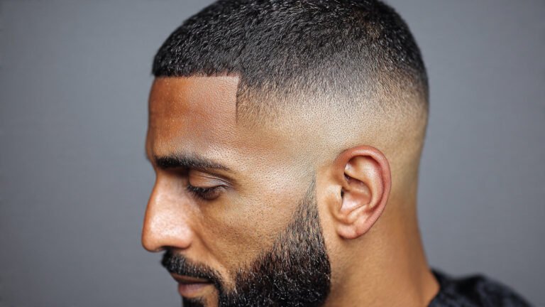 High Fade Buzz Cut With Skin Finish