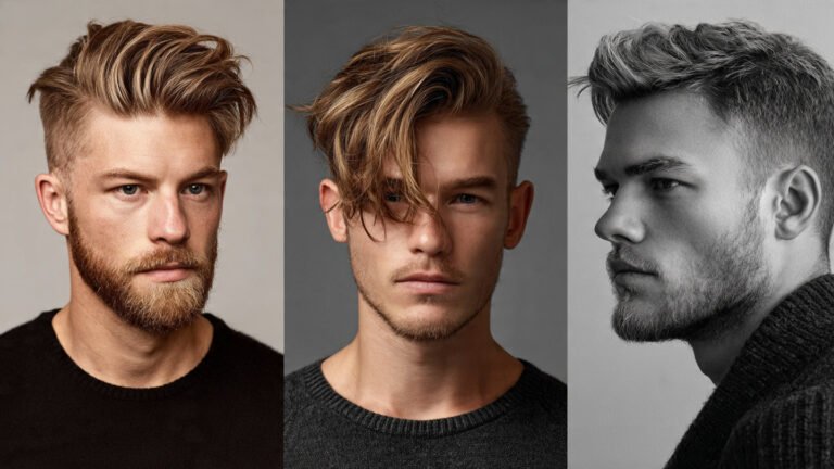 Curtain Bang Hairstyles for Men