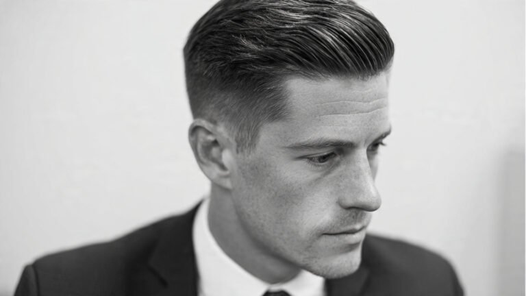 Classic Taper With Side Part