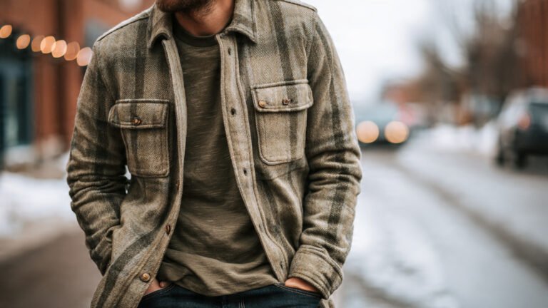 Casual Winter Outfit With Shacket